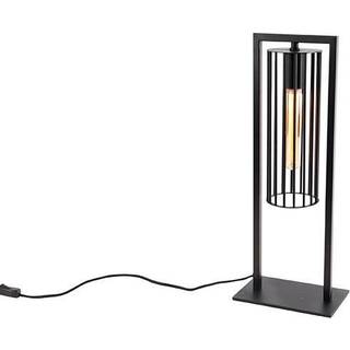 Moderne bordlampe sort - Balenco Wazo