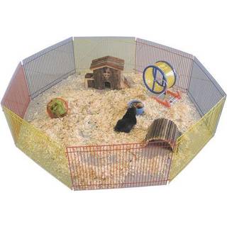 Hamster løbebur 8 gitre 34x23cm