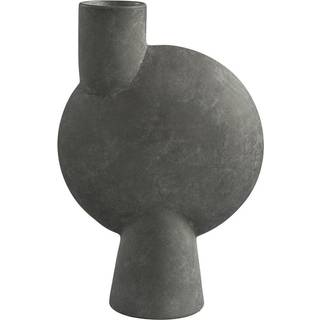 101 Copenhagen Vases - 'Sphere' bubl vase, big, dark grey in Dark Grey 100% Ceramic