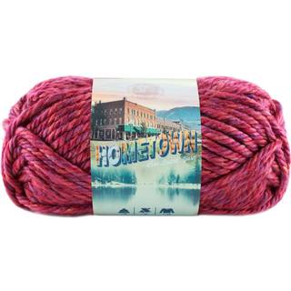Lion Brand Hometown 135-208M Phoenix Azalea Indhold: Uni color, mix, neon & twist: 100% akryl Tweed: 94% akryl, 6% viskose Vægt/længde: Uni color, mix, neon & twist: 142 g = ca. 74 meter Tweed: 113 g = ca. 59 meter Anbefalede pinde: 9.00 mm Strikkefasthed: 10 x 10 cm = 9 m x 12 p Vask: Maskinvask 40°C.