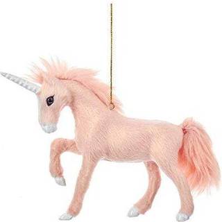 Kurt Adler C4821 5 """" Furrin Pink Unicorn Ornament