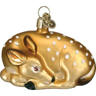 Old World Christmas Ornaments: Animal Collection Glass Bl?st ornamenter til juletr? fawn