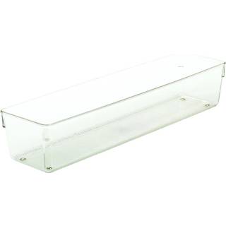 Skuffekasse (høj) - Transparent - 10,2cm x 40,8cm x 8cm - Adea