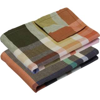 Hübsch Playful viskestykke 2-pak Multicolour