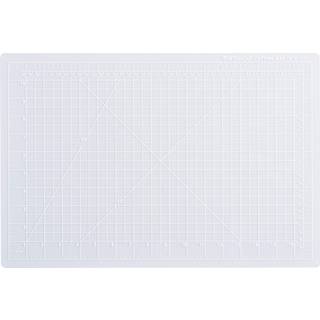 Dahle Vantage 10681 Premium Self-Healting Cutting Mat 12 """" X18 """" 1/2 """" Grid 5 lag til Max Healing Perfect til Crafts & Sying Clear