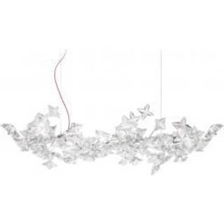 SLAMP Hanami Pendel Stor Transparent/Rød Wire