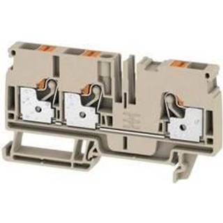 Weidmüller Gennemgangsklemme a3c 6 beige