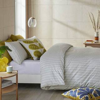 Orla Kiely Orla Kiely Light Cool Grey Tiny Stem 100% Cotton Duvet Cover
