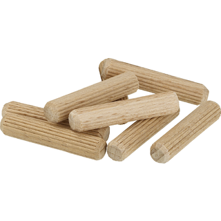Dyvel træ riflet 6x30 (60)