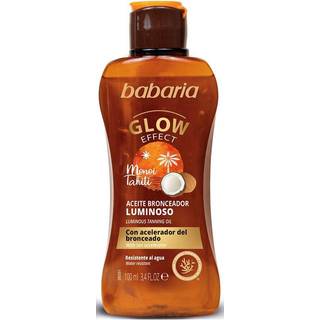 Babaria Glow Effect Monoi Tahiti Radiantolie Til solbruning 100 ml - 100 ml