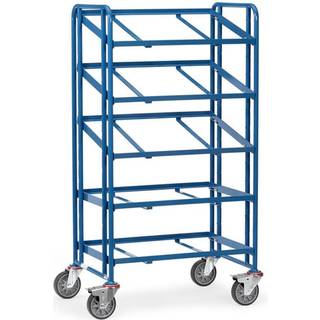 Euro-kassevogn åben ramme - 820 x 610 mm - Fetra