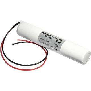 Emmerich 36C2500S Nødlampebatteri Kabel 3.6 V 2500 mAh
