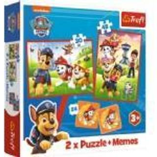 Trefl: Paw Patrol puslespil og hukommelsesspil