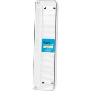 iDesign - Skuffekasse (lav) - Transparent - 8,2cm x 32,5cm x 5,5cm - Adea
