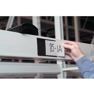 Master Magnetics Heavy Duty Magnetic Labels - 3 """" (H) X 5 """" (L) Pakke med 25 med 35 perforerede kort RE90CUT5BXS01