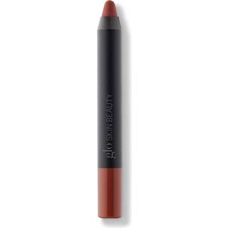 Glo Skin Beauty Suede Matte Lip Crayon (Bonjour) - Longwearing Formula Stays på hele dagen med konditioneringsskør mango frøolie til en fløjlsag