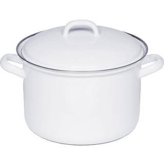 Riess Classic Weiß Fleischtopf 22 cm / 4,5 L - Emaille