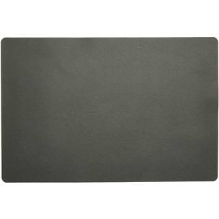 Da'Core Dækkeserviet PU soft 30x45 cm mørk grå/sort vendbar