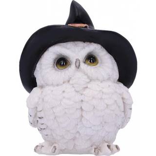 Schneeeule mit Hexenhut