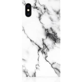 iDecoz Square Case - Marmor (iPhone X /Xs) - Hvid