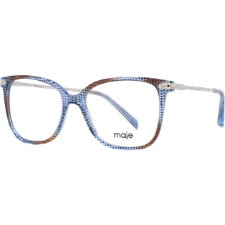 Maje MJ1026 401 49 Briller Mænd Blue - Transparent Animal Print Blue Brown - 49mm