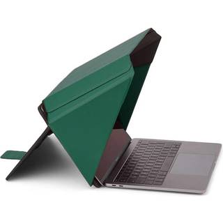 Universal Philbert Hood m. Solafskærmning & Integreret Privacy 15-16" - Sort / Grøn