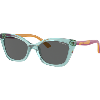 VOGUE EYEWEAR Børn VJ2020 303287 Solbriller Injiceret Grøn Grå Cat Eye Normal - Grøn
