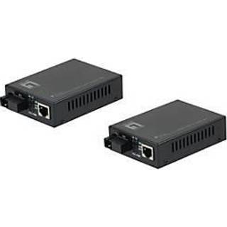 LevelOne FVT-2202 - fibre media converter - 10Mb LAN 100Mb LAN