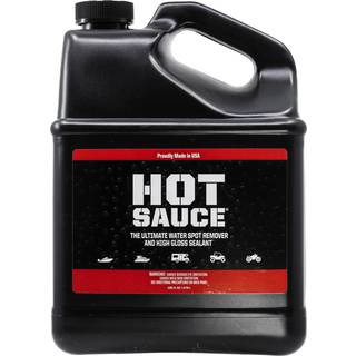 B?d Bling HS-0128 Hot Sauce Hard Water Spot Remover Gallon Refill til b?de RVS Powersport Vehicles og mere sort 1 gallon