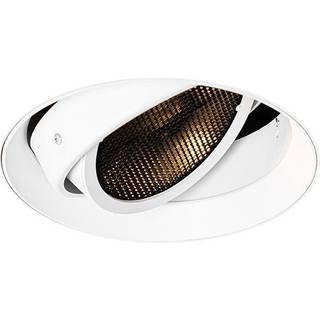 Moderne indbygget spotlight hvid GU10 AR111 rund uden ramme - Oneon Honey