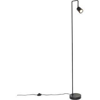 Moderne gulvlampe sort justerbar - Java