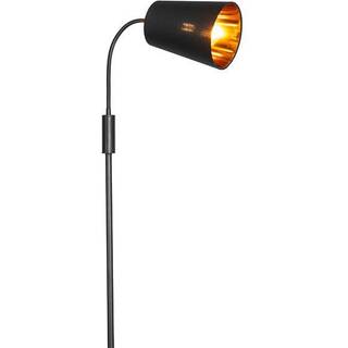 Moderne gulvlampe sort - Carmen