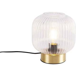 Art Deco Bordlampe Messing - Karel