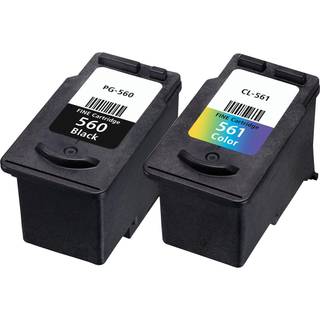 Kompatible blækpatroner Canon PG-560/CL-561 XL - 3713C005, 2 stk. rabatpakke 33,5 ml