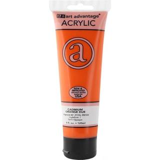Kunstfordel akrylmaling 4oz cadmium orange farvetone