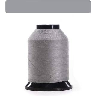 Finesse tråd solide farver | 100% polyester 3Ply 50WT | Trådkegler | 100% polyestertråd til quiltning og syning (Smokey Quartz 1 100 yards)