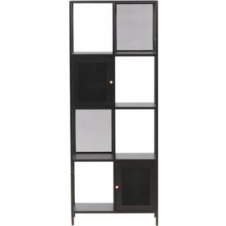 Venture Design Nett hylla Svart 70 x 35 x 180 cm