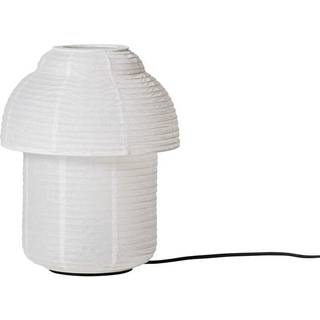 Papier Double Ø30 Hvid Bordlampe - Made By Hand