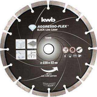 kwb AGGRESO FLEX® diamantskæreskive, Ø230 x 22 mm
