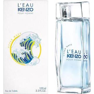 KENZO L&#39;Eau Kenzo Hyper Wave Pour Homme Eau de Toilette til mænd 100 ml - 100 ml