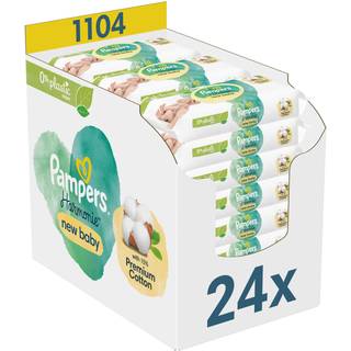 Pampers Harmonie New Baby Vådservietter til børn 24x46 stk. - 24x46 stk.