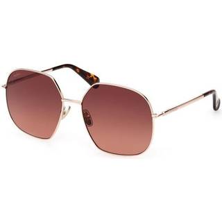 Max Mara MM0061 DESIGN5 28F 60 Solbriller Kvinder Guld - Rose Gold - 60mm