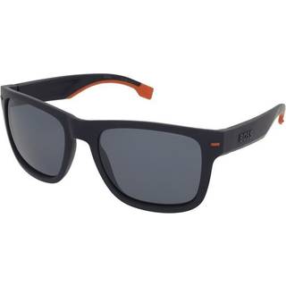 BOSS Boss 1496/S LOX/25 55 Solbriller Mænd Blue - Matte Blue - 55mm