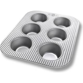 USA pan nonstick brødrister ovn 6 kop muffin pan aluminiseret stål