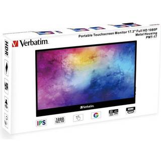 17" Verbatim PMT-17 - Touchscreen - 1920x1080 - IPS