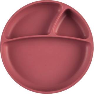 Minikoioi Puzzle Plate Rose opdelt tallerken med sugekop 1 stk. - 1 stk.