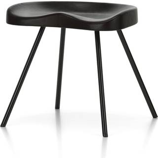 Vitra Tabouret 307 Taburet Mørkbejdset Eg - Skamler Massiv Eg Sort - 21205904