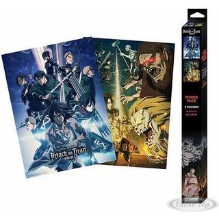 ATTACK ON TITANS - Set 2 - Set 2 posters '52x38'