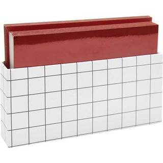 Paper Poetry Kartenset Spiegelkarton rot B6 - Rot