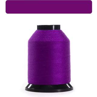 Finesse tråd solide farver | 100% polyester 3Ply 50WT | Trådkegler | 100% polyestertråd til quiltning og syning (Royal Purple 1 100 yards)